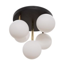 Stropní svítidlo 28,5 cm 5x G9 černě zlaté Zuma Line ALI 5645