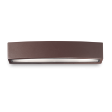 Exteriérové ​​nástěnné svítidlo Ideal lux 163550 ANDROMEDA AP2 COFFEE 2xE27 60W kávová IP54