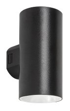 RABALUX 77155 Urfa venkovní nástěnné svítidlo LED 18W/1800lm 2700+4000+6500K IP65 černá