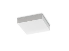 Ideal lux 326245 SNOW vonkajšie stropné svietidlo 250x250mm LED 18W 2050/1420lm 4000K IP65 biela