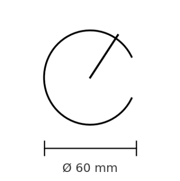 Zápustné svítidlo podle VÝŘEZU