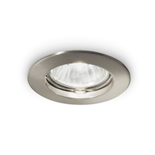 Zápustné svietidlo Ideal lux 083087 JAZZ NICKEL 1xGU10 50W