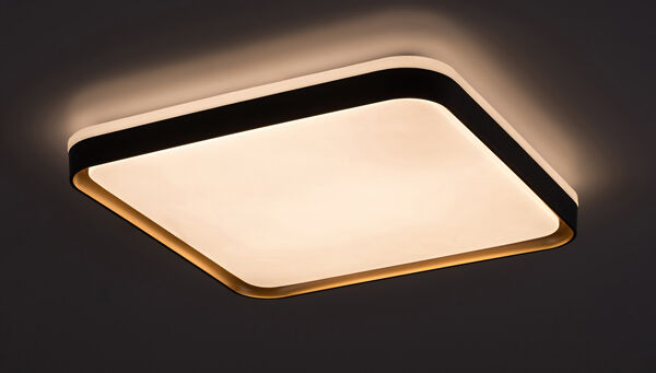 RABALUX 71029 Liatris stropní svítidlo LED 395x395mm 26W/1450lm 3000K šedá, bílá