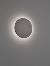 TRIO 224290102 RAVEN nástěnné svítidlo LED D200mm 9W/1000lm 3000K černá, switchdimmer