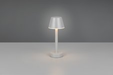 TRIO Reality R54991177 VIDAL dotyková stolní lampička v245mm SMD LED 1,5W/150lm 3000K IP44 šedá