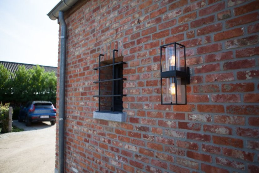 5288804012 LUTEC FLAIR vonkajšie nástenné svietidlo E27 2x40W tmavo šedá IP44