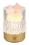 GLOBO 21044 LIZZY dekoračné osvetlenie V105mm LED 1W 110/95lm 3000K zlatá, USB Cable incl., dekoračné kamene ružové, krištáľový efekt, darčekové balenie, 3StepDIM