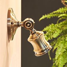 Nástenné svietidlo Ideal lux 159997 BARBER AP1 BRUNITO 1xGU10 28W leštený