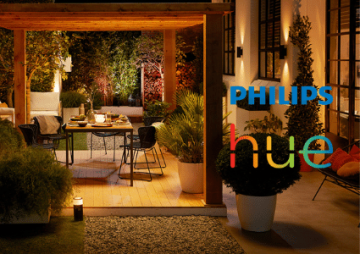 Nakúpte inteligentné exteriérové osvetlenie Philips Hue za 250 EUR, dostanete Philips Hue Bridge zadarmo