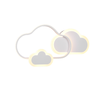 Svietidlá Cloud Dancer: Biele lustre a lampy v štýle obláčika
