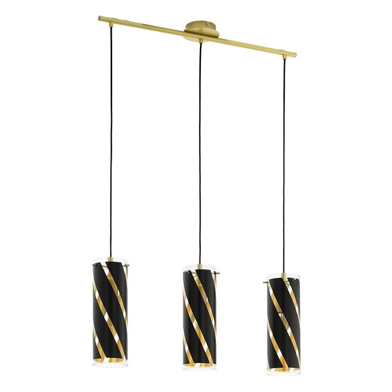 Eglo 97767 PINTO NERO 1 Závěsné svítidlo E27 3X60W
