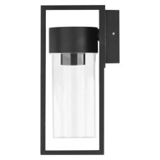 Emos ZGI010P TILLIA venkovní nástěnné svítidlo E27 128 × 110 × 270 mm IP44 černá