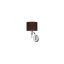 AZZARDO AZ2904 DECOline IMPRESS BROWN WALL nástenné svietidlo 1xE27 50W IP20 hnedá