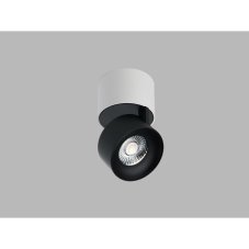 LED2 11508313DT KLIP ON stropní povrchové bodové svítidlo LED D77mm 11W/770lm 3000K TRIAC bílá, černá