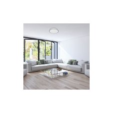 RABALUX 2420 Cressida stropné svietidlo LED D405mm 24W/1720lm 4000K chrómová, biela. starlight efekt