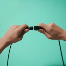 Philips Wiz Colors 8720169071797 ELPAS Bollard Starter kit vonkajšie stĺpikové svietidlo LED V518mm 4,8W/320lm 2700-5000K+RGB IP65 (Adaptér IP44) čierna + adaptér