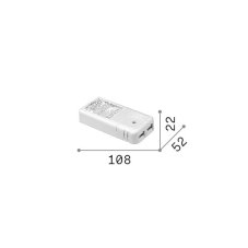 Príslušenstvo - driver IP20 Ideal Lux NOVA 370101