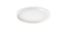 Ideal lux 341187 FLY stropní svítidlo D600mm LED 53W 5300/3640lm 2700K IP40 bílá