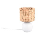 TRIO 518900101 VINA stolní lampička V290mm 1xE27 bílá, přírodní