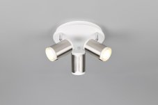 TRIO 814530307 GILLAN stropné bodové svietidlo/spot D210mm 3xGU10 nikel matný