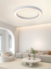 Immax 07213L NEO PASTEL Smart stropné svietidlo LED 950mm 68W, biele Zigbee 3.0