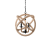 Závesné svietidlo Ideal lux 130903 CORDA SP3 3xE14 40W čierna