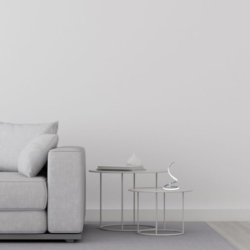 Rabalux 5469 Anais stolové LED svietidlo/lampička 195mm 4,8 W/200lm 4000K IP20 strieborná