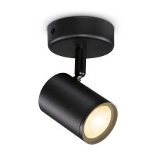Philips WiZ Tunable white 8719514551817 IMAGEO bodové svietidlo 1xGU10 5W/350lm 2700-6500K čierna stmievateľné