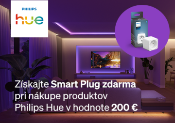 Získajte zdarma PHILIPS HUE SMART PLUG k nákupu nad 200€ na FEIM.sk 