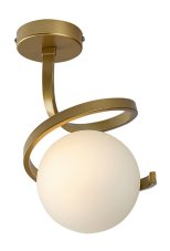 RABALUX 71301 Sarabi stropní svítidlo D190mm 1xE27 zlatá, bílá