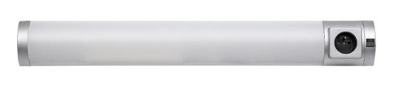 RABALUX 78039 Soft 2E svietidlo pod kuchynskú linku so zásuvkou š680mm LED 8W/450lm 4000K strieborná, biela