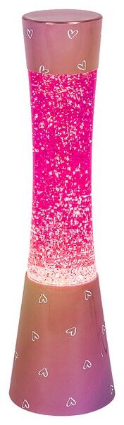 RABALUX 7027 Minka dekoračná lávová lampa V395mm 1xGY6,35 ružová