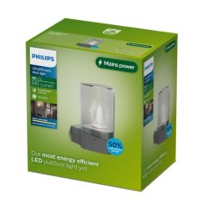 Venkovní nástěnné svítidlo LED 2700K antracitová IP44 PHILIPS UltraEfficient Nayl 8721103104892