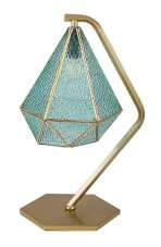 RABALUX 74200 Norah stolná lampička V440mm 1xE14 zlatá, modrá