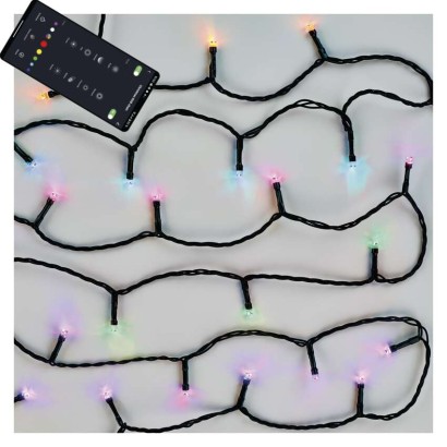 EMOS D4ZR02 GoSmartLED Vánoční řetěz 12m 64 módů svícení, multicolor IP44