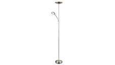 RABALUX 7006 Vlasta stojanové svítidlo LED 18WLED 5W 1400lm + 400lm 3000K saténová chromová