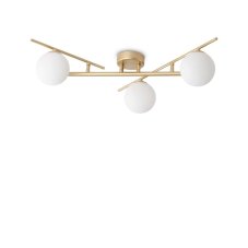 Ideal Lux 311340 ATLAS stropné svietidlo 3xG9 zlatá