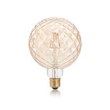 Ideal Lux 201290 LED žárovka E27 Vintage G115 4W/380lm 2200K jantarová, dekorační