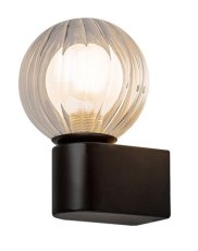 RABALUX 75021 Colzar nástenné svietidlo nad zrkadlo D100mm 1xG9 IP44 matná čierna