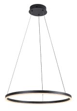 RABALUX 72301 Isaure závěsné svítidlo D600mm LED 35W/2200lm 3000+4000+6500K černá, bílá