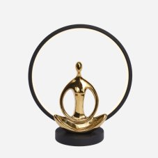 LED stolní lampa 150 lm 3000K zlatá bez adaptéra Zuma Line YOGA ED81F134U