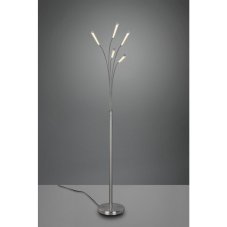 TRIO R41031507 REED stojací lampa LED 5x4,5W/360lm 3000K, matný nikl, switchDimmer
