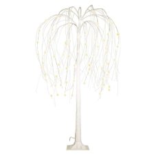 EMOS DCTW13 vánoční dekorace stromeček 72 LED V120cm 3,6W teplá bílá, IP44, barva drátu - bílá, adaptér
