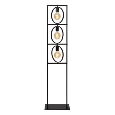 LUCIDE 00727/03/30 SUUS stojací lampa V1450mm 3xE27 černá