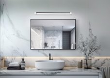 TRIO 284779106 FABRIZIO nástenné svietidlo nad zrkadlo š760mm SMD LED 15,5W/1700lm 2300+3000+4000K IP44 chrómová