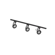 Lištové svietidlá SET 3x GU10 (ES111) 1 m čierna Zuma Line Master Track 3560