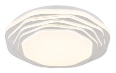 GLOBO 48036-24 FLORDELIS stropní svítidlo D380mm LED 24W 3022/968lm 3000+4000+6000K bílá, chromová, switchdimmer