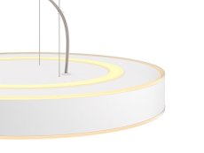 Philips HUE LED White Ambiance 41162/31/P6 Enrave závesné svietidlo 33,5W 4300lm 2200-6500K 42,5cm biele stmievateľné BlueTooth + HUE Switch