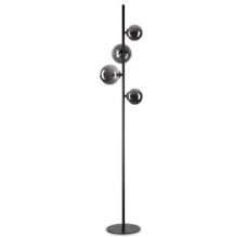 Ideal Lux 306988 PERLAGE stojací lampa 4xG9 V1640mm černá