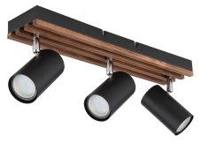 GLOBO 57909-3 KAYDEN stropní bodové svítidlo/spot 3xGU10 černá